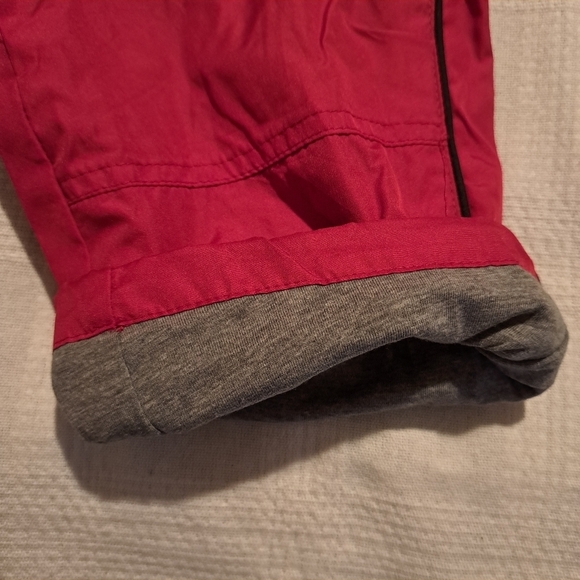 Healthtex boys size 3T elastic waisted, red lined wind pants Euc - Picture 4 of 5